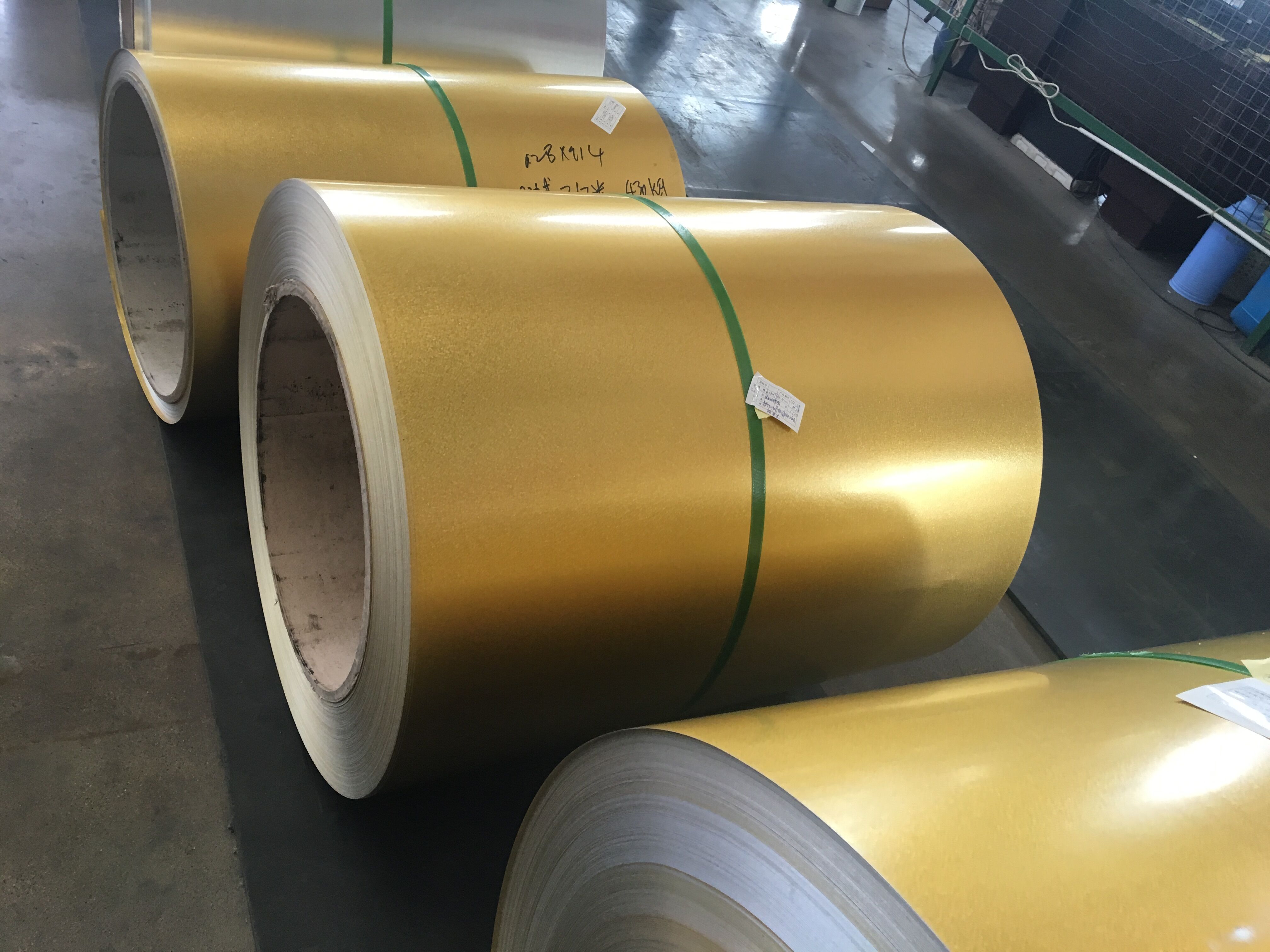 Golden Color Zincalume Steel Coil