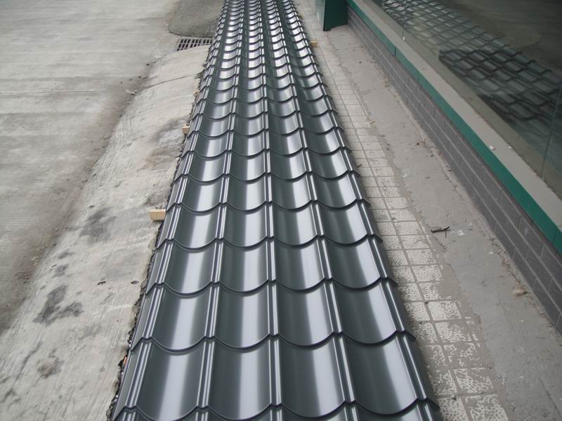 PPGI Corrugated Glazed Roofing Sheet
